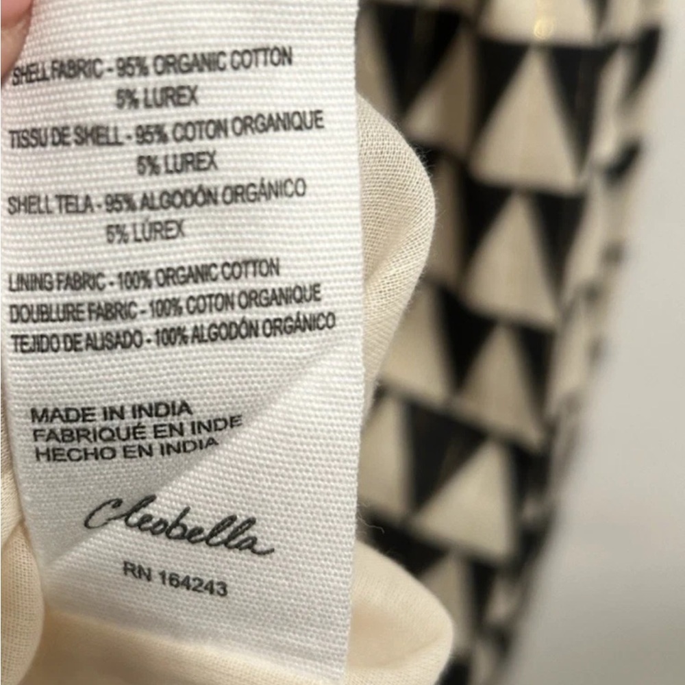 Cleobella Smocked Maxi Dress Women's Size Small Short Sleeve Boho Flowy Festival - Picture 6 of 6